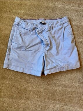 Light Blue Tommy Hilfiger Women's 5” Classic Stretch Cotton Blend Shorts